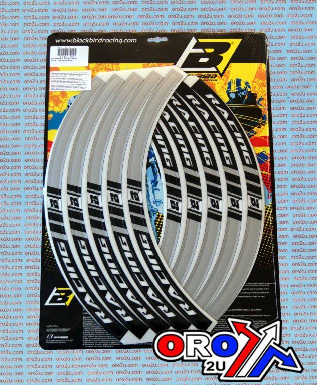RIM STICKER GREY RACING, 5081/20 BLACKBIRD thumbnail 2