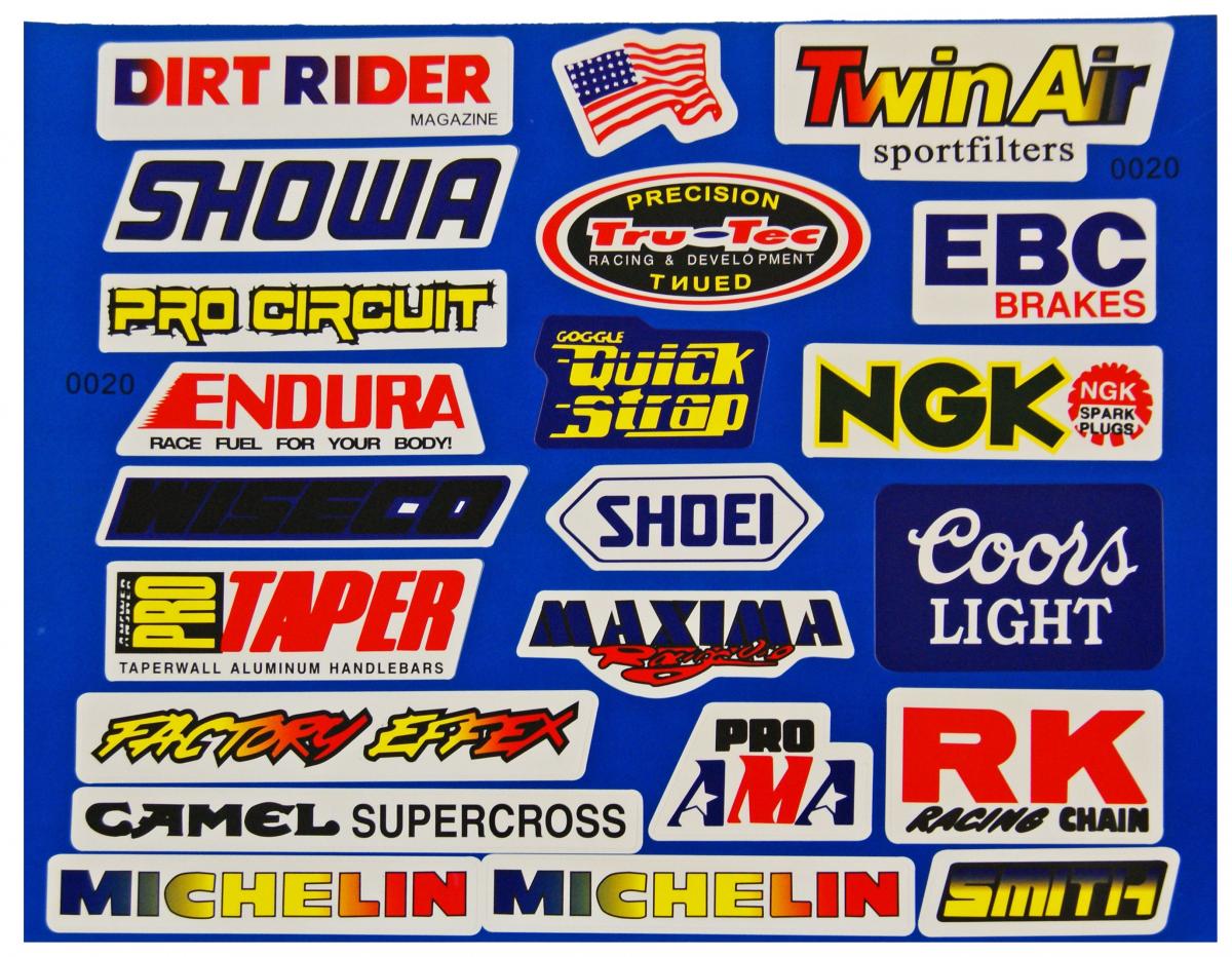 STICKER SHEET MIXED 29x44cm GPA011 thumbnail 2