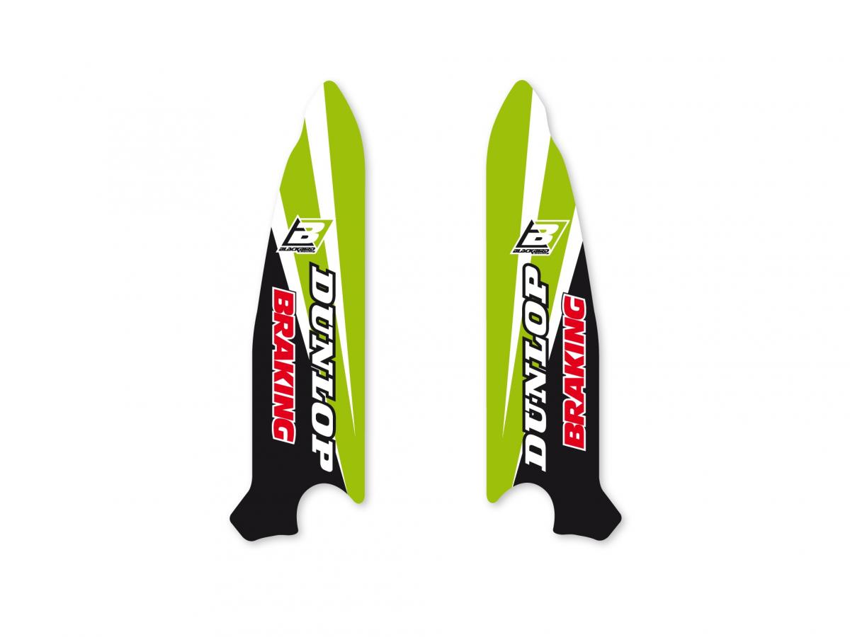 94-03 KX FORK DECALS, BLACKBIRD 5423N