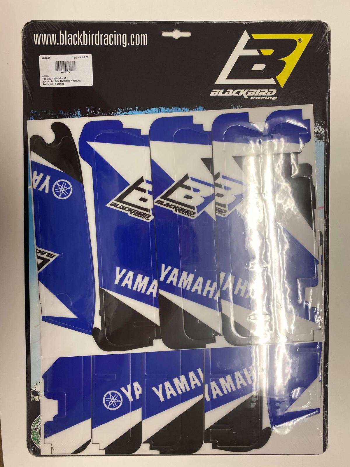 2006 ONLY YZF RAD LOUVER DECAL, A203E image 1