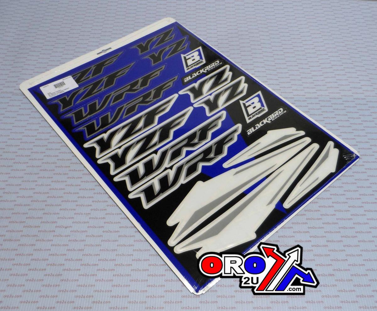 UNIVERSAL KIT YAMAHA, BLACKBIRD 5242 STICKER SHEET thumbnail 2