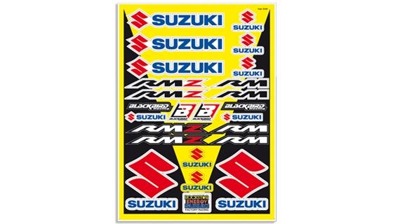 UNIVERSAL KIT SUZUKI, BLACKBIRD 5329 STICKER SHEET image 1