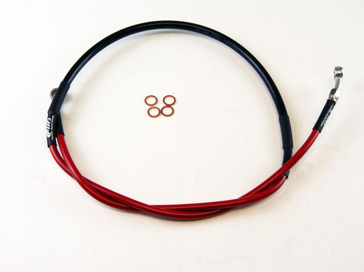 HOSE FRONT BRAKE RED / BLK HONDA CRF250/450R 2015-2016 thumbnail 2