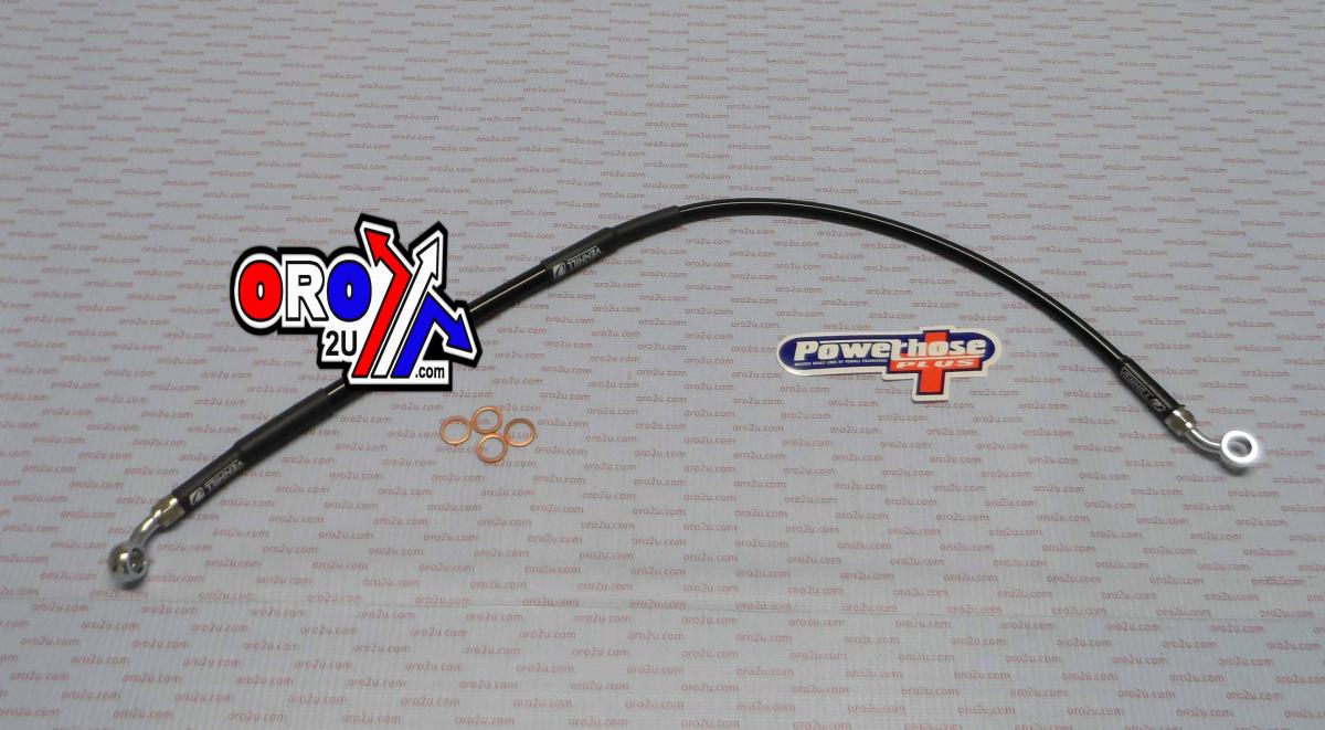 HOSE REAR BRAKE BLACK / BLK, VENHILL H02-2-039/P-BK