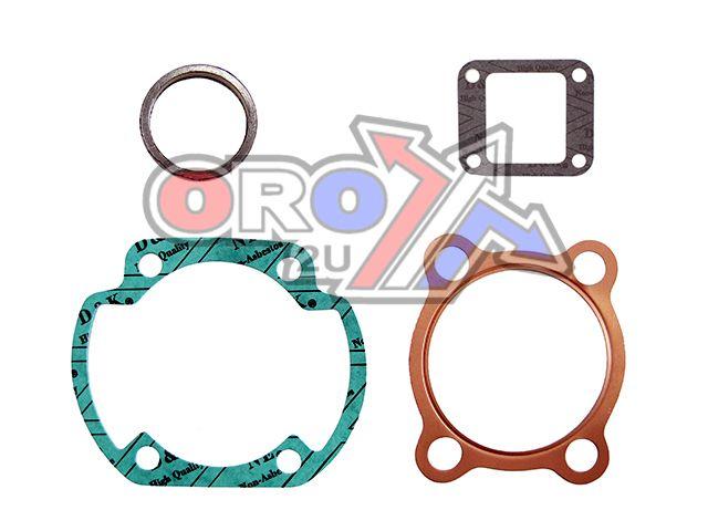 TOP END GASKET SET 76-79 YAMAHA DT 175 ORO 52-0084.DR AIR COOLED 4 STUD MX-09199 thumbnail 2