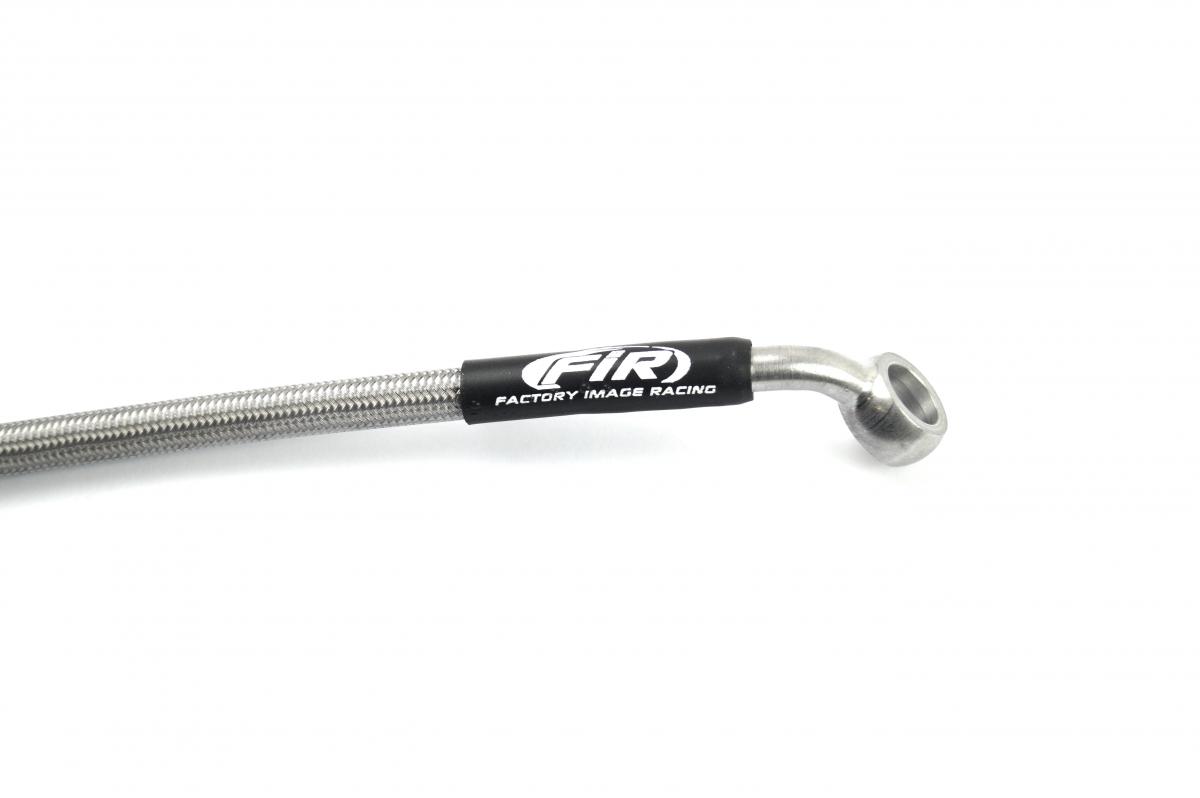 HOSE REAR BRAKE SILVER / BLK, HONDA CR125 CR250 CR500 FIR, KIT DONE, VENHILL H02-2-014/P thumbnail 2