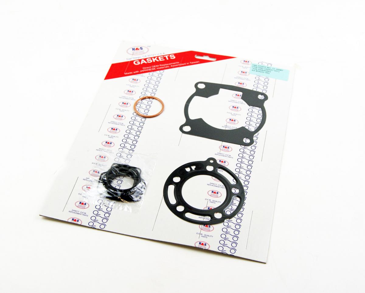 GASKET TOP SET 98-12 KX80 KX85, K&S 71-2008T image 1