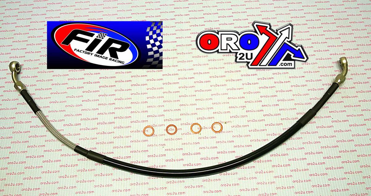 HOSE REAR BRAKE SILVER / BLACK, BETA RR 08-16 2 & 4 STROKE thumbnail 2