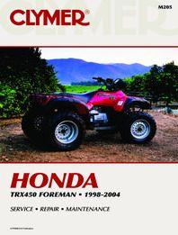 MANUAL 98-04 TRX450 CLYMER image 1