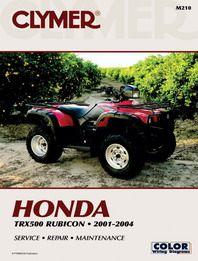 MANUAL 01-04 TRX500 CLYMER image 1