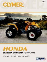 MANUAL TRX250EX 01-05 CLYMER image 1