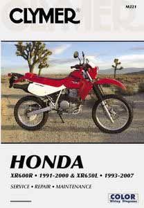 MANUAL XR650L -07 M221 CLYMER image 1