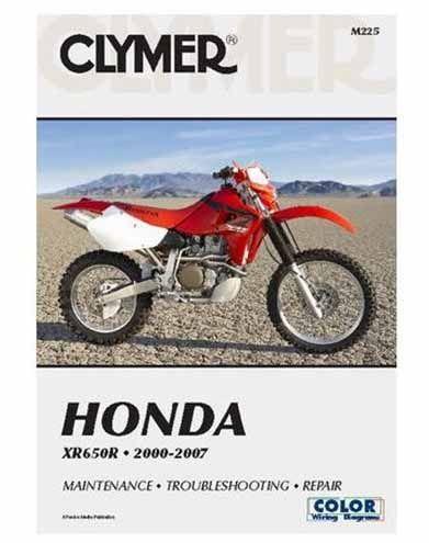 MANUAL XR650R 00-07 CLYMER image 1