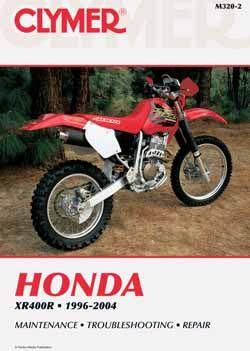 MANUAL 96-00 XR400 HONDA, CLYMER image 1