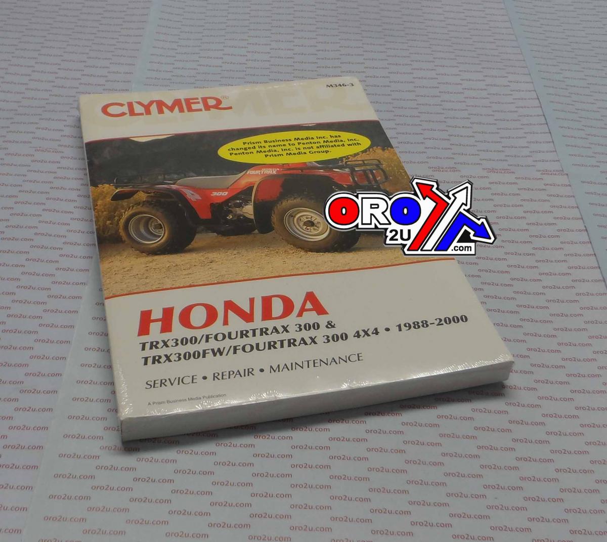 MANUAL TRX300 2x2,4x4 CLYMER image 1