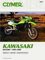 MANUAL KDX200 83-88 CLYMER image 1