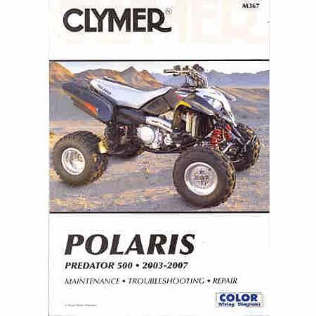 MANUAL POLARIS PREDATOR CLYMER image 1