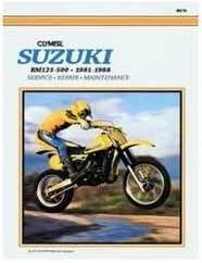 MANUAL RM125/500 81-88 CLYMER image 1