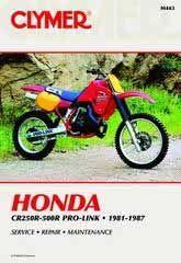 MANUAL CR250/500 81-87 CLYMER image 1