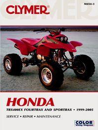 MANUAL TRX400EX 99-07 CLYMER image 1