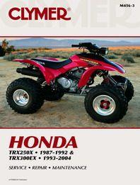 MANUAL TRX250/300 X/EX CLYMER image 1