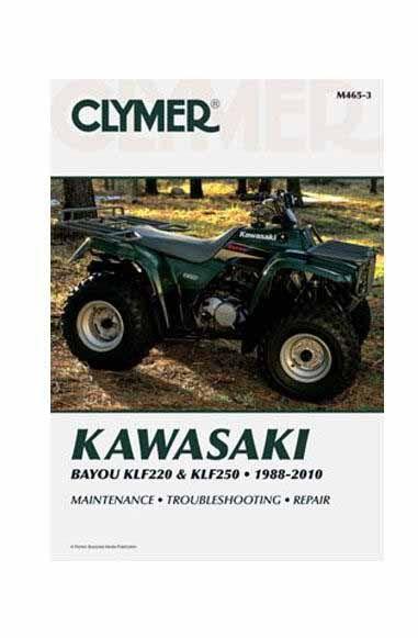 MANUAL KLF220 88-02 CLYMER image 1