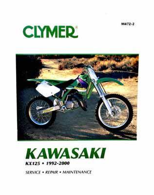 MANUAL KX125 92-00 CLYMER image 1