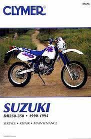 MANUAL DR250/350 90-95 CLYMER image 1