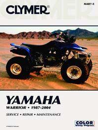 MANUAL YFM350X WARRIOR CLYMER image 1