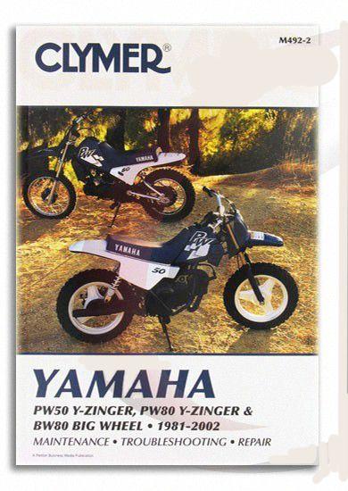 MANUAL 91-98 PW YAMAHA. CLYMER image 1