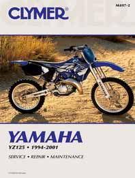 MANUAL 94-01 YZ125 CLYMER image 1