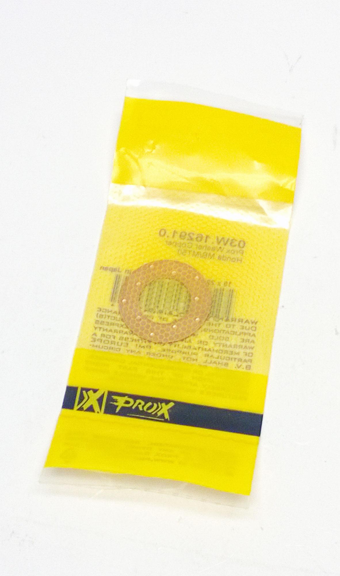 THRUST WASHER 16x29x1.0 EACH, PROX 03W.16291.0 COPPER thumbnail 2