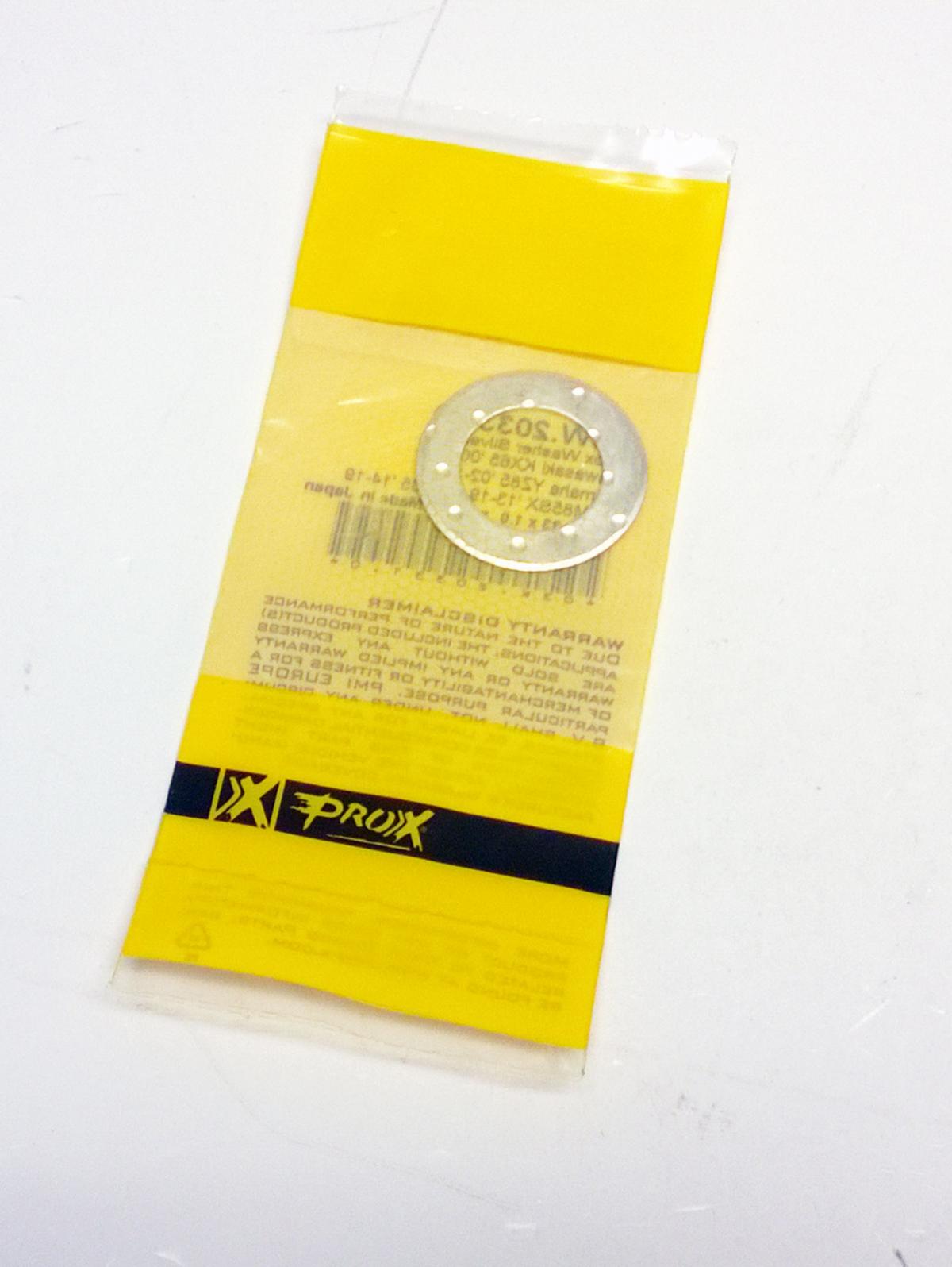 THRUST WASHER 20x33x1.0 EACH, PROX 03W.20331.0 SILVER thumbnail 2