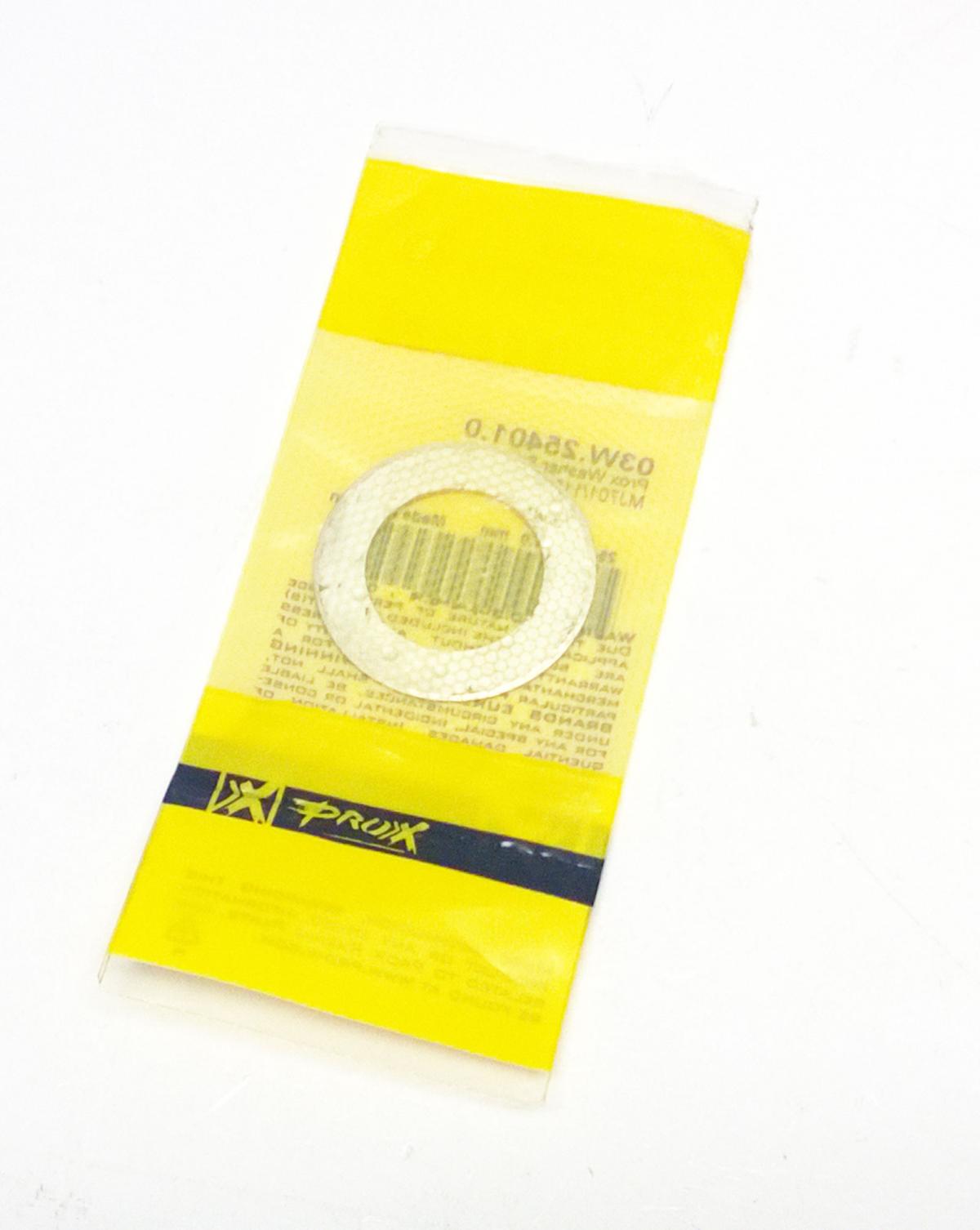 THRUST WASHER 25x40x1.0 EACH, PROX 03W.25401.0 SILVER thumbnail 2