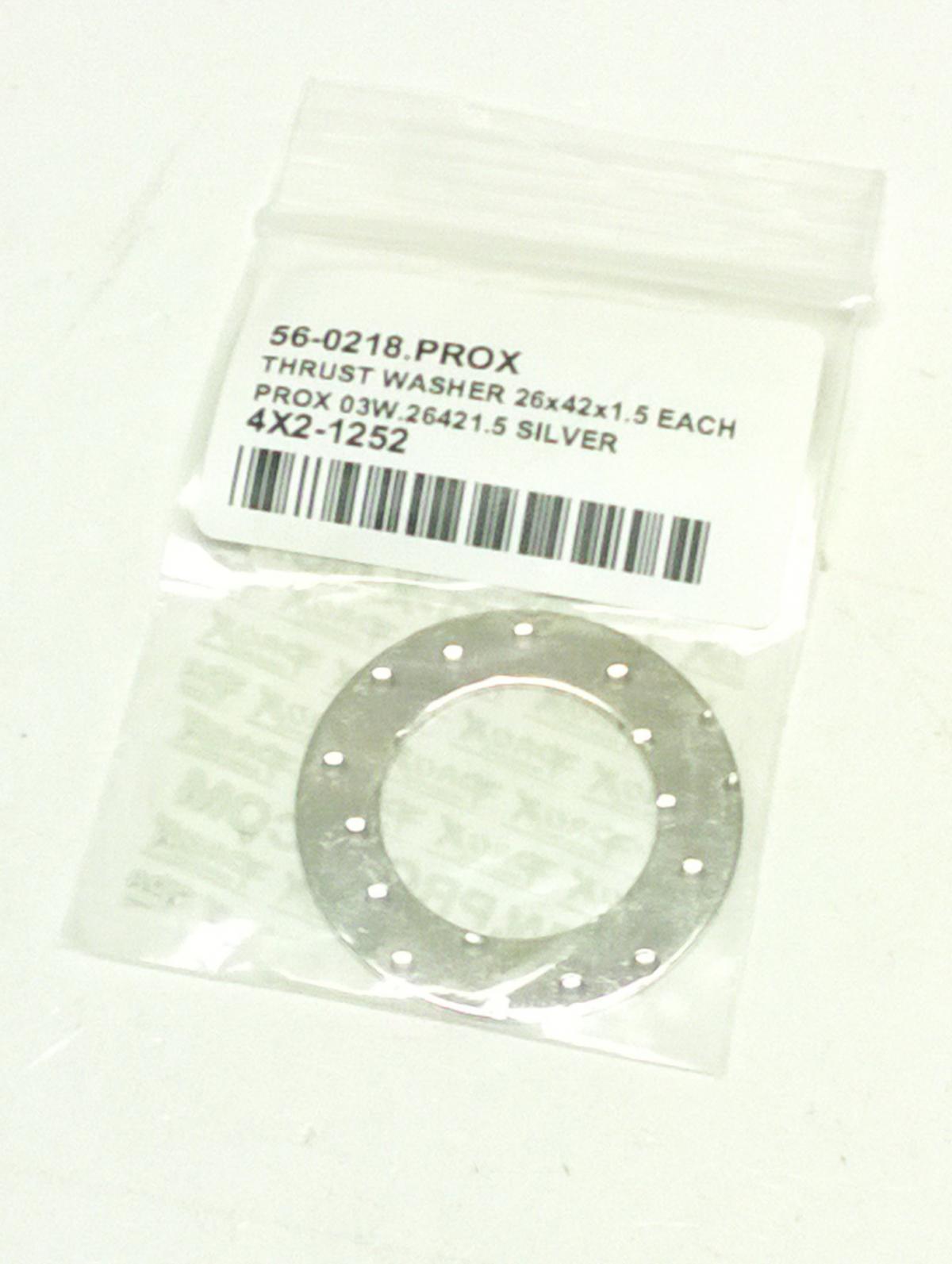 THRUST WASHER 26x42x1.5 EACH, PROX 03W.26421.5 SILVER thumbnail 2