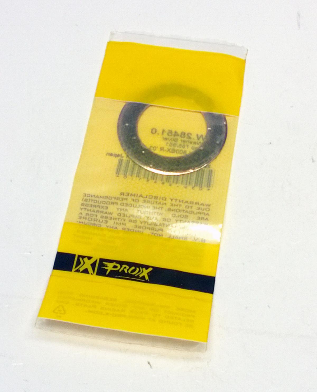 THRUST WASHER 28x45x1.0 EACH, PROX 03W.28451.0 SILVER thumbnail 2