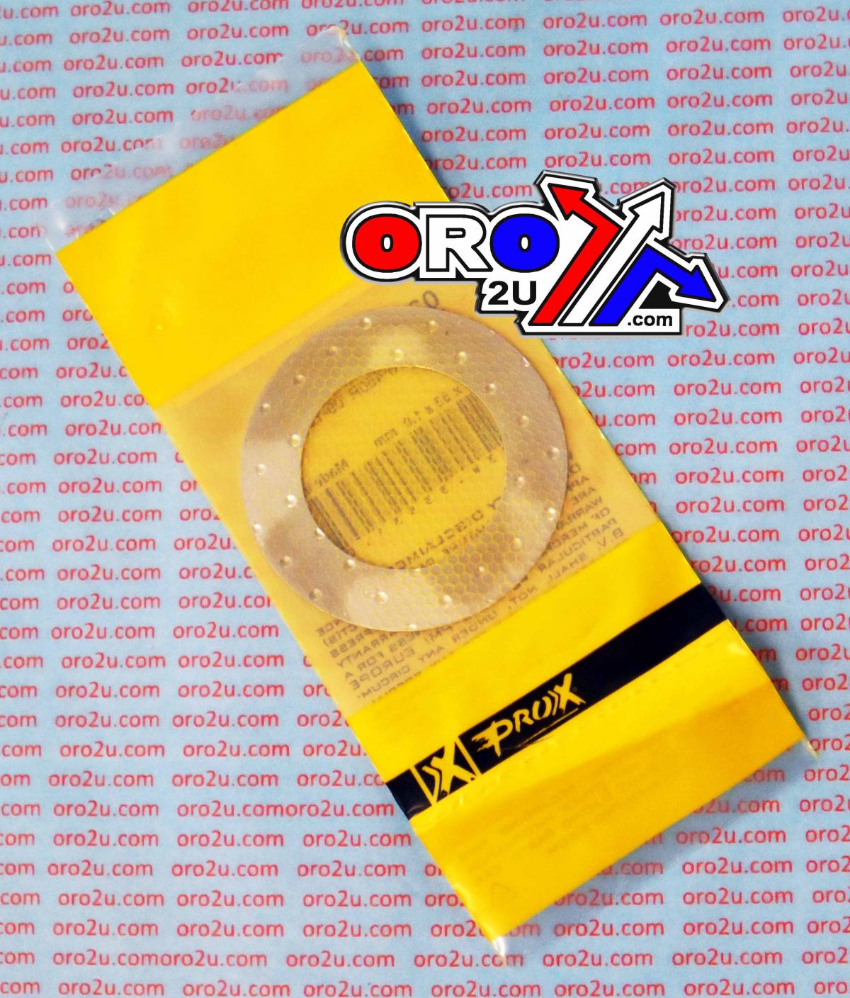 THRUST WASHER 33x53x1.0 EACH, PROX 03W.33531.0 SILVER thumbnail 2