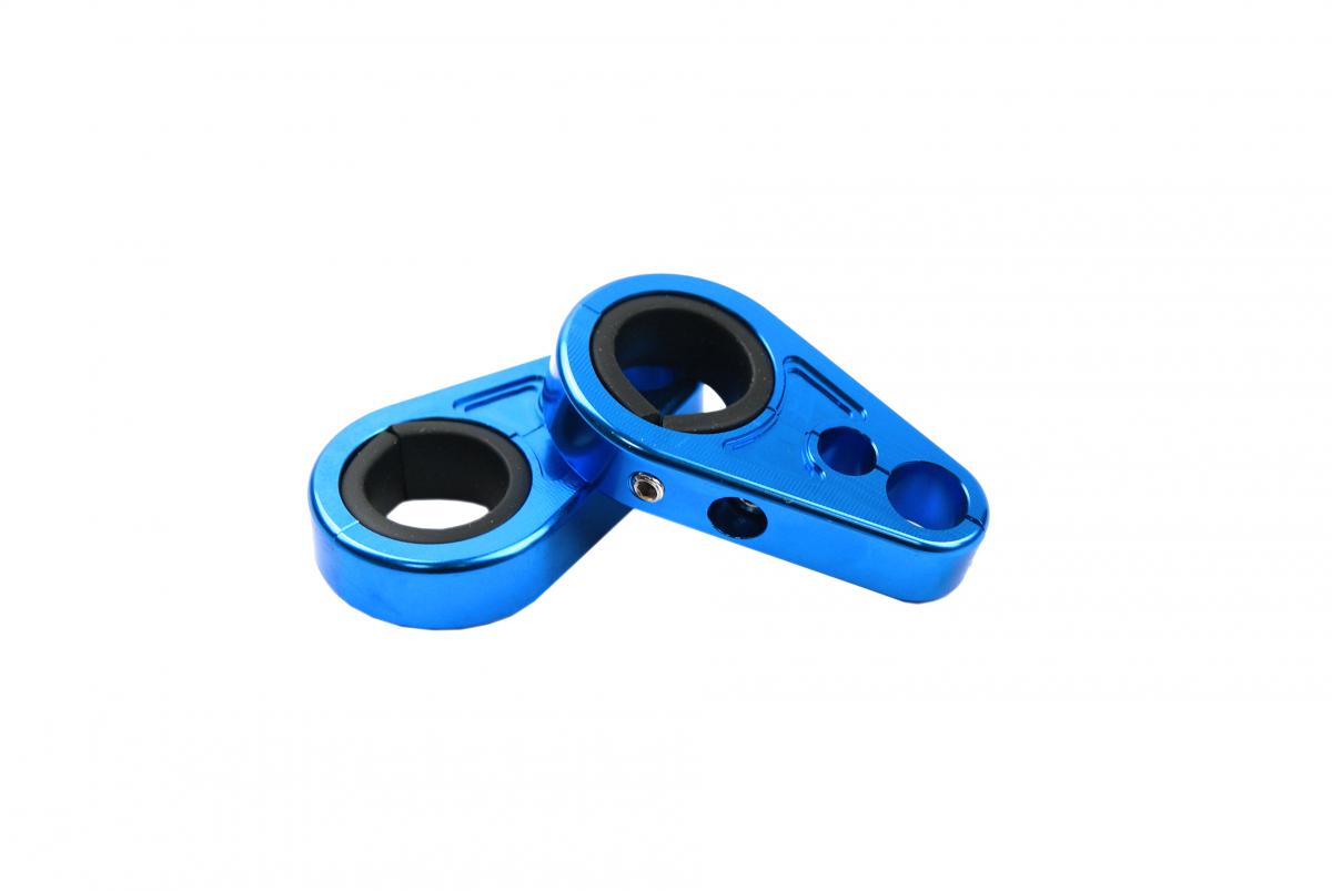 CABLE HOSE CLAMP SET BLUE 20-25mm SET2 image 1