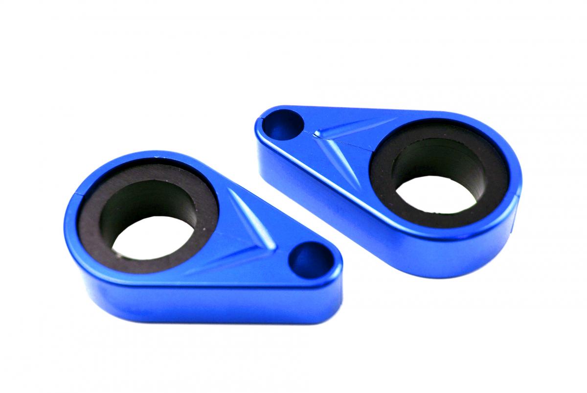 CABLE HOSE CLAMP SET BLUE 20-25mm SET2 thumbnail 2