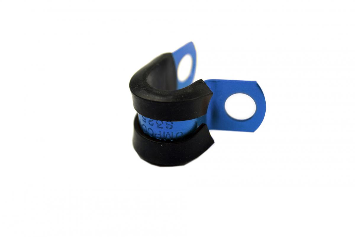 CUSHION TUBE CLAMP BLUE, HOSE BRAKE CLUCH CLAMP / P CLIP, GOODRIDGE PLCC-05DBU