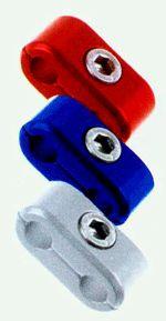 HOSE SEPARATOR BLUE Brake Throttle Clutch Cable Clips Clamp Protector Line Wire Clips Cover For Sportster thumbnail 3