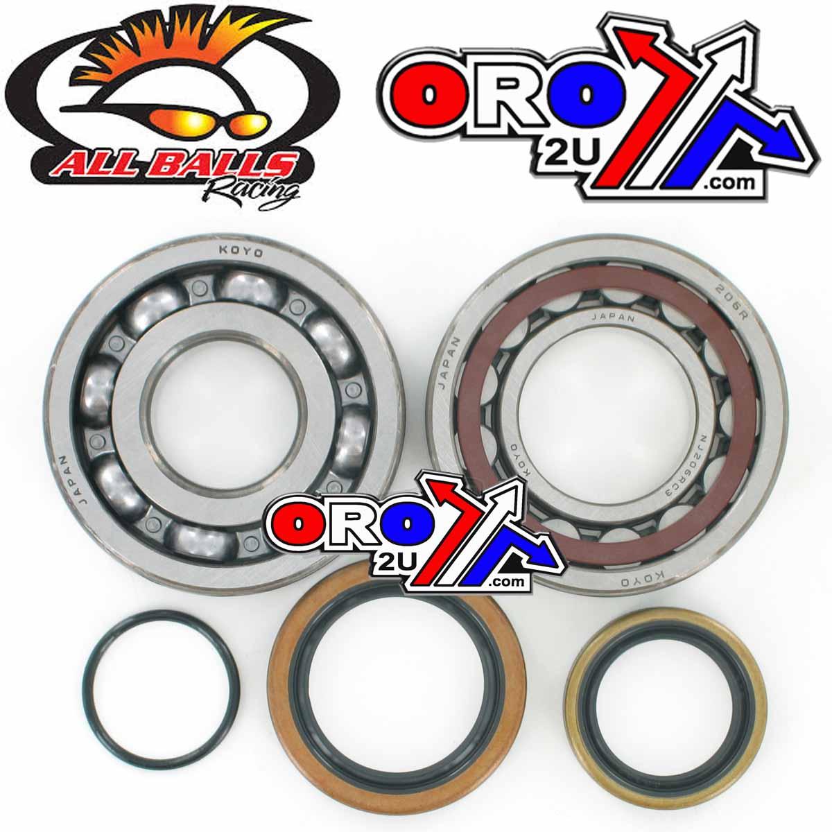 CRANKSHAFT BEARING & SEAL KIT, ALLBALLS 24-1097 KTM 125 200 thumbnail 2