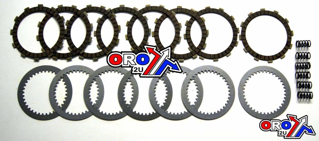 CLUTCH PLATE KIT HD [DRC15] KX, 89-94 KX500, 89 KX250 KAWASAKI, MX-03509H image 1