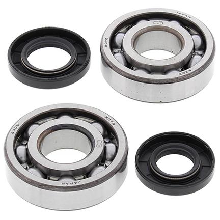 CRANKSHAFT BEARING & SEAL KIT, ALLBALLS 24-1009 KXT250 atv image 1