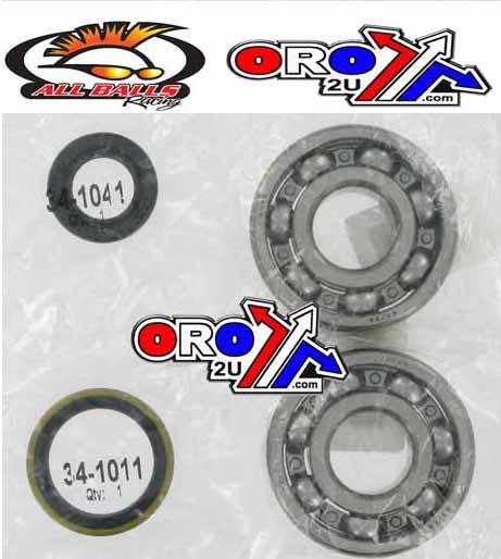 CRANKSHAFT BEARING & SEAL KIT, ALLBALLS 24-1016 RM125 89-08 thumbnail 2