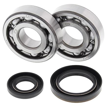 CRANKSHAFT BEARING & SEAL KIT, ALLBALLS 24-1019 RM250 89-93 image 1