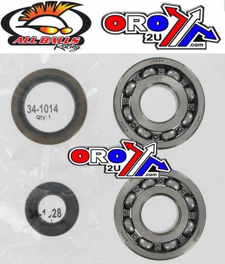 CRANKSHAFT BEARING & SEAL KIT, ALLBALLS 24-1019 RM250 89-93 thumbnail 2