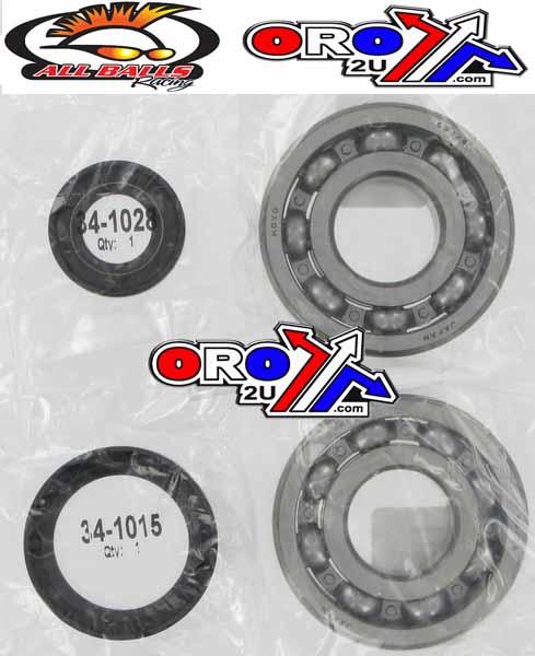 CRANKSHAFT BEARING & SEAL KIT, ALLBALLS 24-1020 RM250 94-95 thumbnail 2