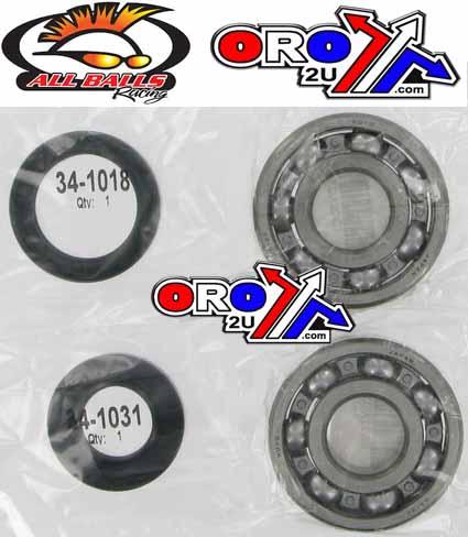 CRANKSHAFT BEARING & SEAL KIT, ALLBALLS 24-1024 YZ125 86-00 thumbnail 2