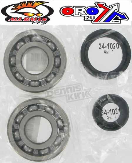 CRANKSHAFT BEARING & SEAL KIT, ALLBALLS 24-1027 YZ250 88-97 thumbnail 2